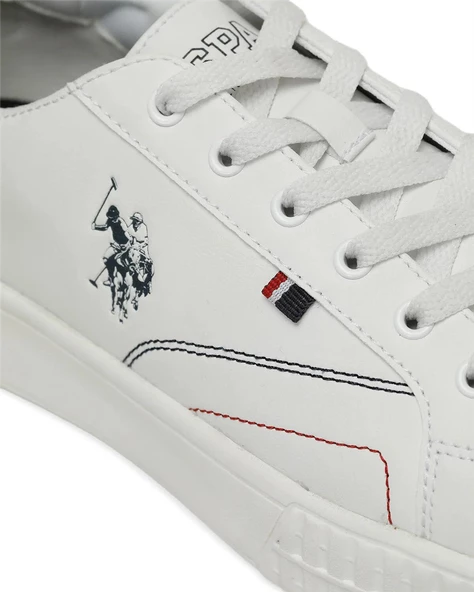 U.s. Polo Assn. Mayk 4Pr Erkek Beyaz Sneaker Ayakkabı - 7