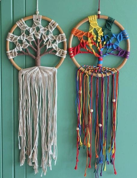 Rüya Kapanı Düş Kapanı Dream Catcher Hayat Ağacı  Roshıta-102