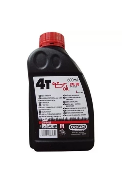 Oregon 0109623 4 Zamanlı Yağ 600Ml Çim Biçme