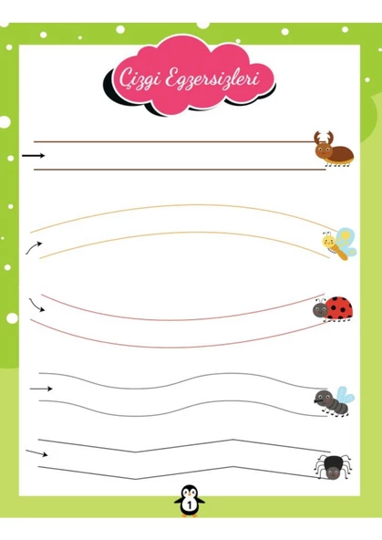 EN Harika Çizgi Egzersizleri - 4