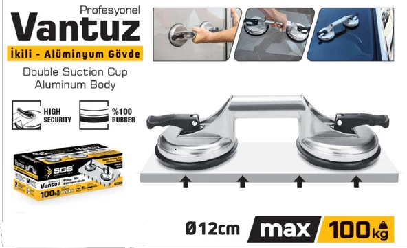 SGS VANTUZ 2 Lİ (ALÜMİNYUM) - 2