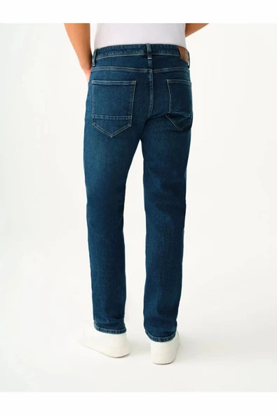 Loft  Lucas Sımon  Dark Wash Erkek Jean Pantolon LF2037331 - Resim 3