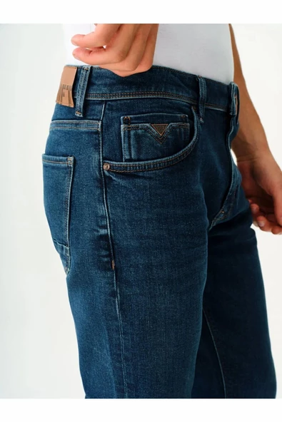 Loft  Lucas Sımon  Dark Wash Erkek Jean Pantolon LF2037331 - Resim 6