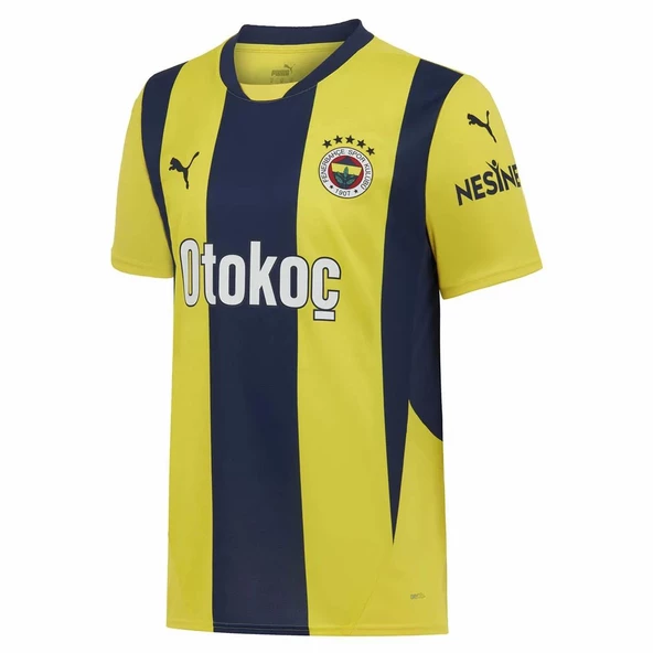Puma Fenerbahçe 2024/25 İç Saha Erkek Sarı Futbol Forması 77536001 - 3
