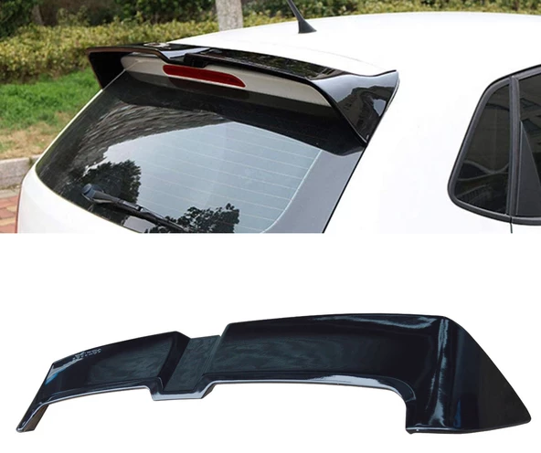 Volkswagen Golf 6 Ottinger Spoiler Parlak Siyah Boyalı İthal Ürün Plastik