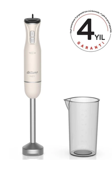 Arzum Ar1139 Beyaz Chefy El Blender