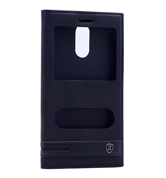 LG Stylus 3 Kılıf Pencereli Elite Kapaklı Kılıf - 7