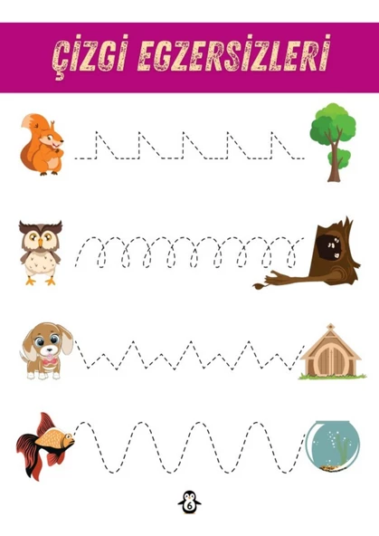 3-7 YAŞ Alfabe-Sayı-Çizgi YAZ-SİL - Resim 3
