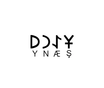 Göktürkçe ŞENAY İsmi Yazı Sticker Yükseklik 5 Cm - 2