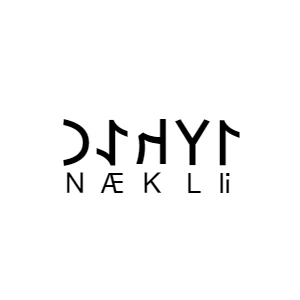 Göktürkçe İLHAN İsmi Yazı Sticker Yükseklik 5 Cm - 2