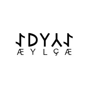 Göktürkçe AÇELYA İsmi Yazı Sticker Yükseklik 5 Cm - 2