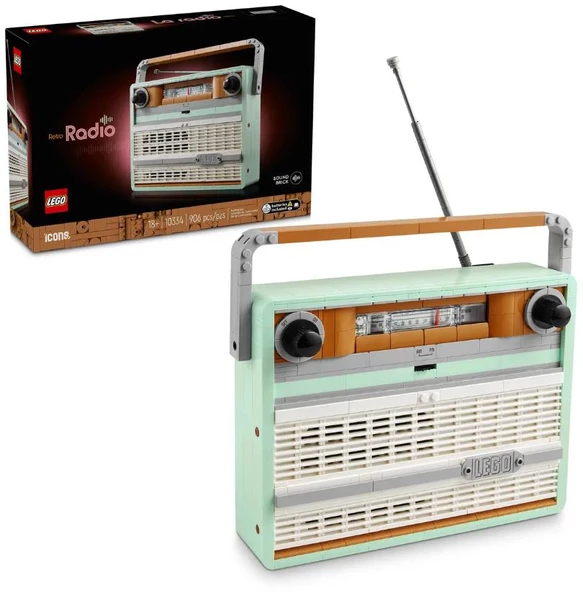 Lego icons 10334 Retro Radyo ürün görseli