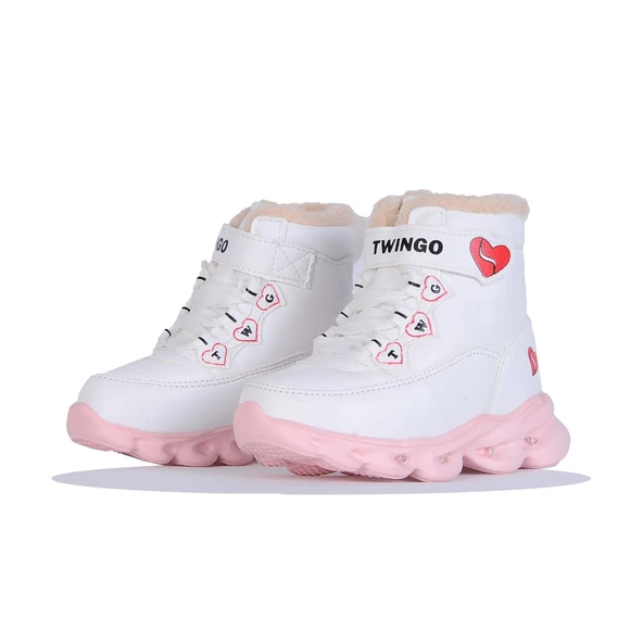 Twingo 9065 Bebe Kız Çocuk Termal Kürklü Bot - Resim 5