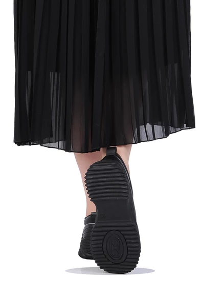 Kuum London K108950 Siyah Exclusıve Kadın Kışlık Casual Ayakkabı - 3