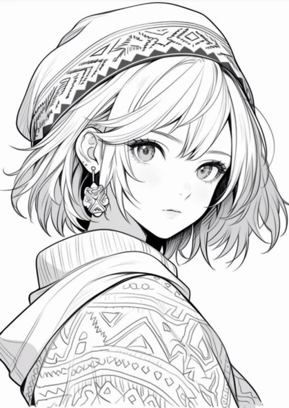 Sevimli Animeler Boyama Kitap Seti (92 Süper BOYAMA) - 3