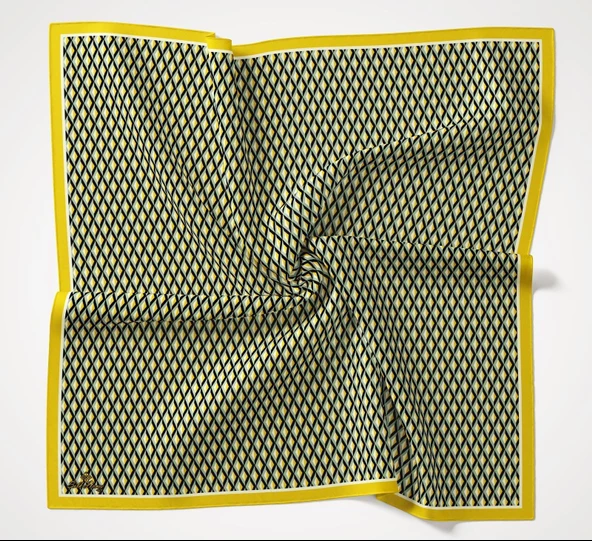 90 X 90 İpek Karışımlı Olinda Eşarp 03660