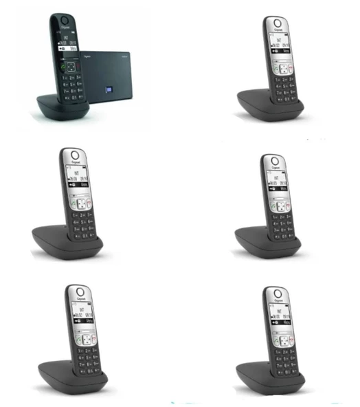 GİGASET Analog & Ip 6 Dahili Dect Telsiz Kablosuz Telefon Santrali AS690IP-A690