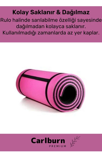 Taşıma Askılı Su Geçirmez Konforlu Kalın Rahat Çift Taraflı Kamp Zemin Çadır Uyku Matı Yer Minderi - 5