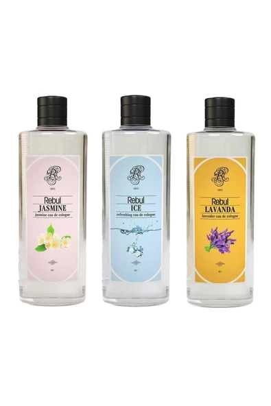 Rebul Ice Edc 250 ml Jasmıne 250 ml Lavanta 250 ml