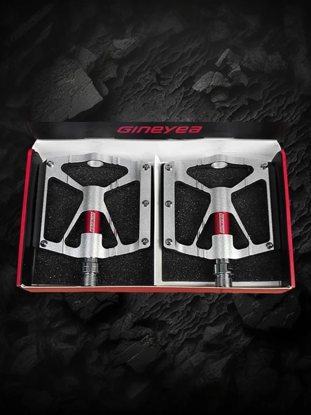 Forge Gt Xbyc 1804 Alüminyum Geniş Mtb Bmx Freestyle Platform Bisiklet Pedalı Gümüş - 2