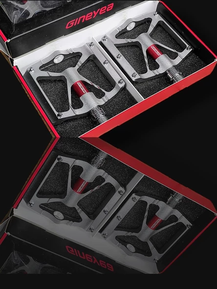 Forge Gt Xbyc 1804 Alüminyum Geniş Mtb Bmx Freestyle Platform Bisiklet Pedalı Gümüş - 3