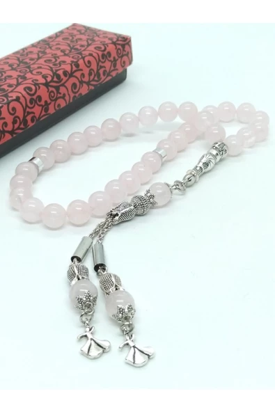 Pembe Kuvars Taşlı Tespih, Laleli, Semazenli... - 3
