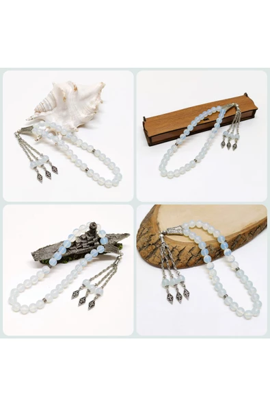 Aytaşı Doğal Taş Tesbih - 10 mm Küre Kesim