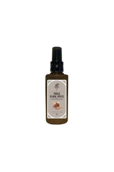 Rebul Spreyli Pet Şişe Kolonya 125 ml - Dark Spice