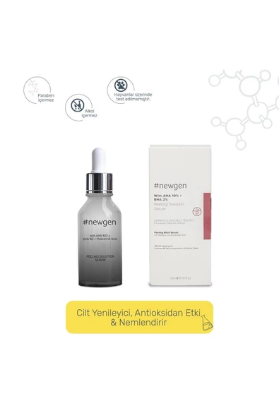 Newgen With Salisilik Asit + PHA Sivilce Karşıtı Serum 30ml