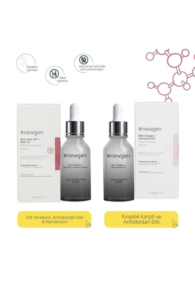 NewGen Peelıng Solutıon Serum 30ml- Youth Booster Serum 30 ml