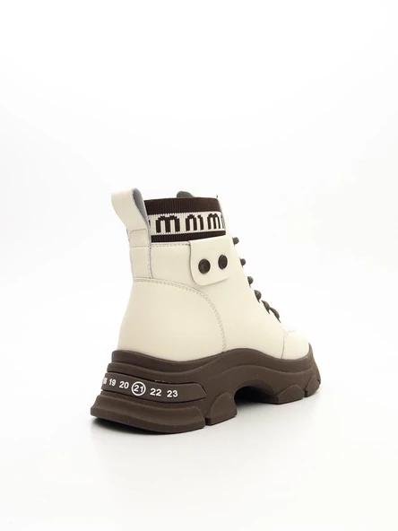 Guja 24K310-7 Kadın Hakiki Deri Femuarlı Kısa Bot - 3