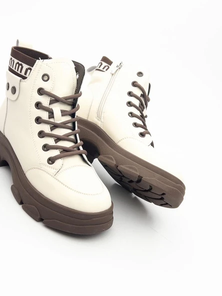 Guja 24K310-7 Kadın Hakiki Deri Femuarlı Kısa Bot - 5