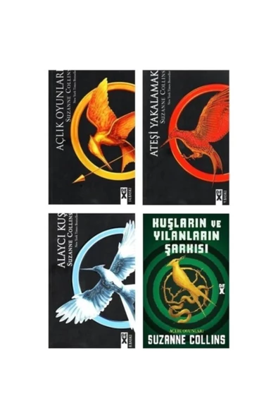 Açlık Oyunları Seti 4 Kitap - Suzanne Collins