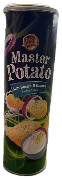 MASTER POTATO SOĞANLI EKŞİ KREMALI CİPS 110GR