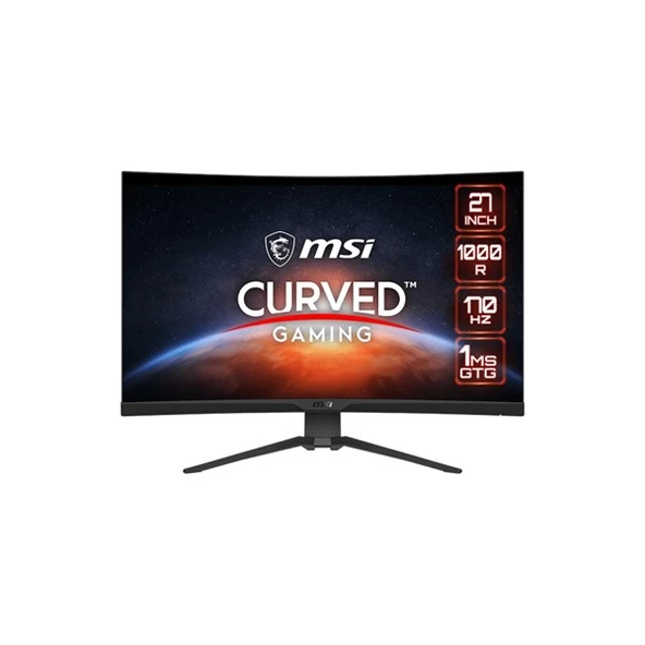 MSI 27" VA MAG 275CQRF 1MS 170HZ HDMI-DP KAVISLI GAMING MONİTÖR 2560X1440 - 1
