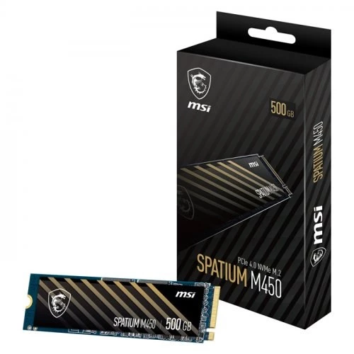 MSI 500GB M450 3600-2300MB/s M2 NVME GEN4 DİSK - 5
