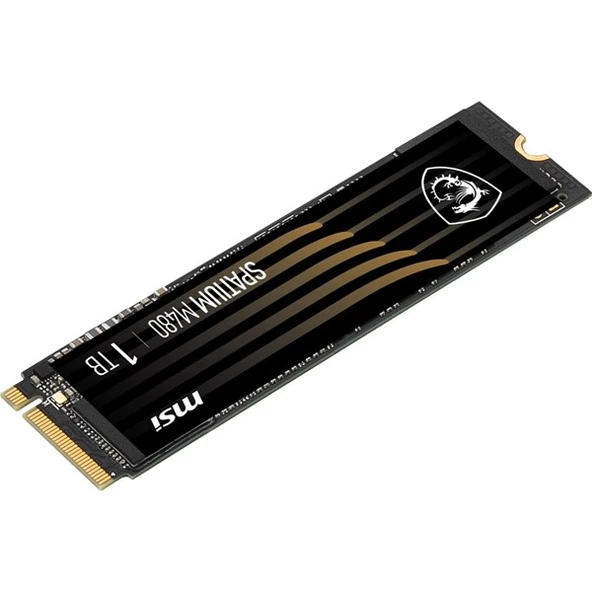 MSI 1TB SPATIUM M480 PRO 7400-6000MB/s M2 NVME GEN4 DİSK ürün görseli
