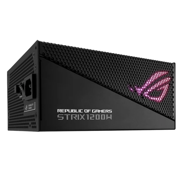 ASUS 1200W 80+ GOLD ROG STRIX AURA EDITION 1200G PCIE 5.0 TAM MODÜLER POWER SUPPLY - 4