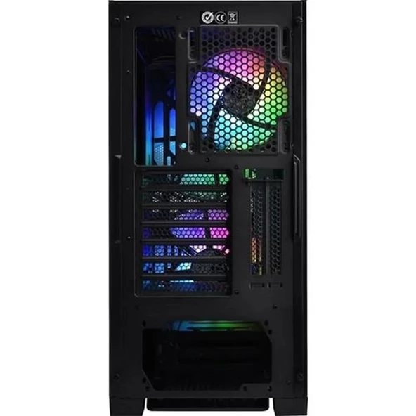 THERMALTAKE 750W 80+ T27 TG CA-3W2-75M1WE-00 GAMING MID-TOWER PC KASASI - Resim 5