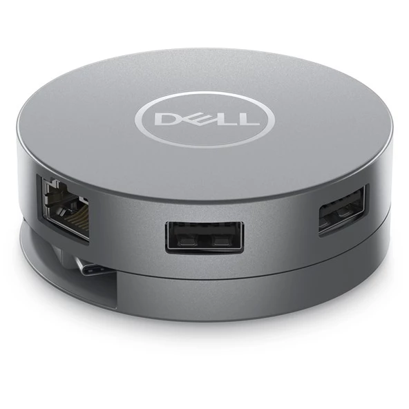 DELL DA305, 470-AFKL, 6sı 1 Arada, Type-C TO HDMI, DP, 2xUSB 3.2, USB-C (Type-C), Gigabit Lan (RJ45) Çevirici Adaptör - 3