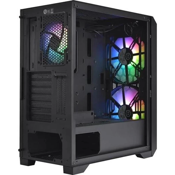 THERMALTAKE 750W 80+ T27 TG CA-3W2-75M1WE-00 GAMING MID-TOWER PC KASASI - Resim 3