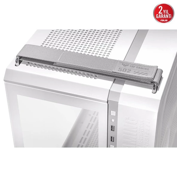 ASUS TUF GAMING GT502 GAMING MID-TOWER PC KASASI BEYAZ - Resim 7