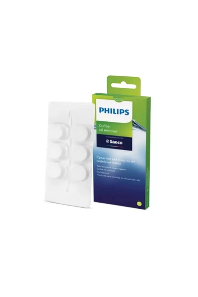 Philips CA6700 Espresso Makinesi Kireç Temizleme Solüsyonu - CA6704 Yağ Çözücü Tablet  Avantaj Set - 3