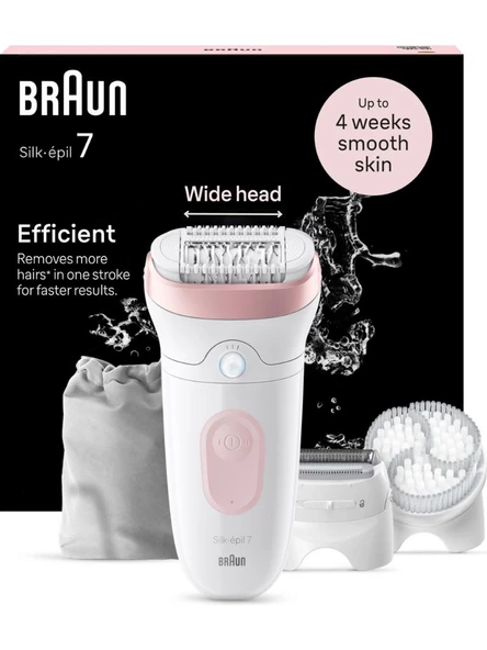 Braun Silk Epil 7 7-060 Islak Kuru Epilasyon Aleti