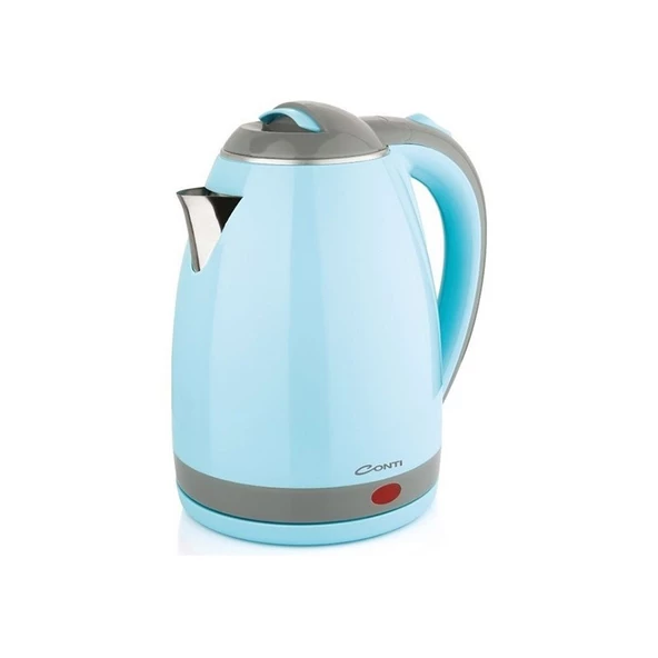 Conti CK-230 Plenty Double 1800 W 1.7 lt Mavi Çelik Kettle