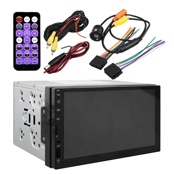 7 INCH CAR 2-DIN MP5 PLAYER CAR PLAY MEKANİKSİZ DOUBLE OTO TEYP (4434) - 4