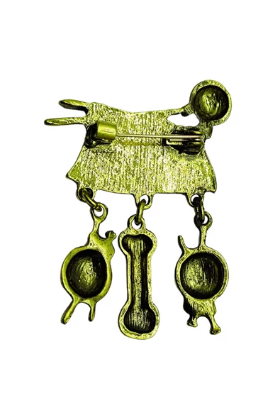 Zarif Örgü Sanatı Broşu - Resim 4