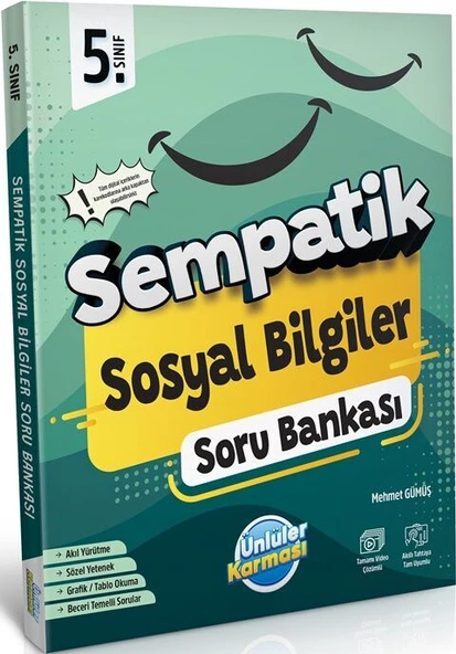 Ünlüler Karması 5. Sınıf Sosyal Bilgiler Sempatik Soru Bankası