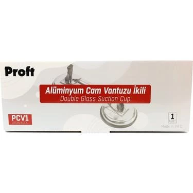 Proft Alüminyum İkili Vantuz 70-90Kg 118Mm