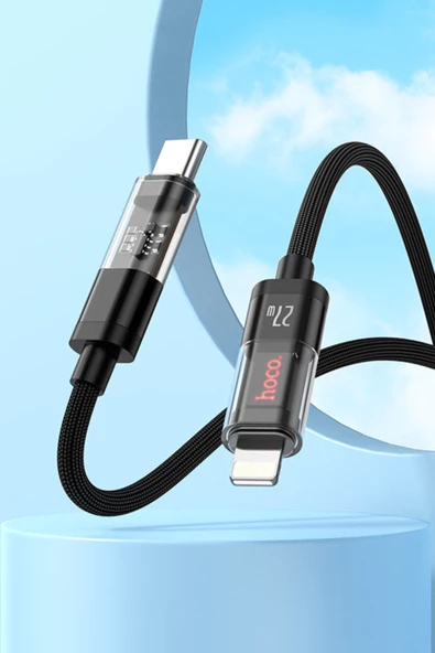 Hoco U116 1.2M PD Type-C to Lightning Şarj Data Kablosu - 4